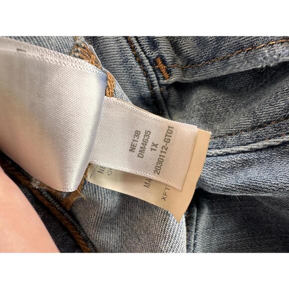 Madewell Plus Size Pull-On Relaxed Straight Jeans Lisford Wash Women’s size 1X - Picture 10 of 15